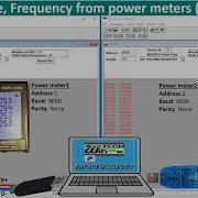Read Data From Energy Meters By Using ModScan32