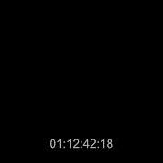 LTC Timecode Audio With Black Video TC 25 Fps 2 Hours TimeCode