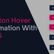 Advanced Button Hover Animations Effects CSS Only CSS Animation Modern Hover Effect
