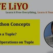 Tuple In Python Part 1 CRUD Operations On Tuple Python Programming Tuples Python