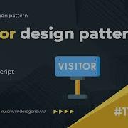 Behavioral 11 Visitor Design Pattern Pattern Explained Using TypeScript Example