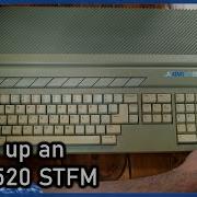 Наконец то Atari ST в пещере встреча и восстановление STFM 520