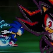 Sonic Vs Shadow Sprite Animation Animated By Blue Nautic