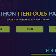 02 Python Tutorial Itertools Accumulate Chain Hindi