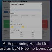 Build An LLM Pipeline Demo App With React And FastAPI