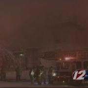 Crews Battle House Fire In Prov During Snowstorm