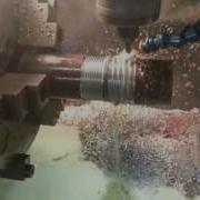 Threading A Shaft With LinuxCNC EMC2 4th Axis On Bridgeport Interact Mill Cnc Linux