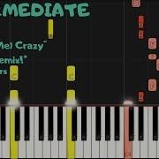 You Drive Me Crazy The Stop Remix By Britney Spears INTERMEDIATE Piano Tutorial