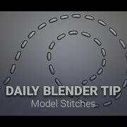 Daily Blender Secrets Modeling Stitches