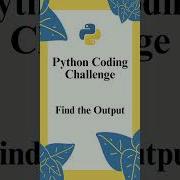 Python Coding Challenge Code 19