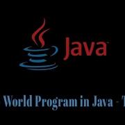 Hello World Program In Java Tamil Prof Antony Vijay