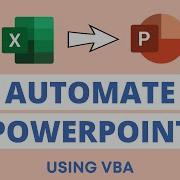 Automate Powerpoint From Excel Using Vba