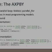 Introduction To Kokkos