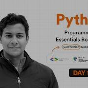 Day 1 Introduction To Python Python Programming Essentials Bootcamp 5 Days