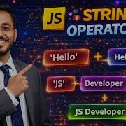 JavaScript String Operators Explained JavaScript Tutorial
