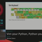 Miroslav Šedivý Vim Your Python Python Your Vim