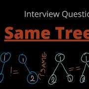 Same Tree BFS DFS Python Javascript Leetcode 100