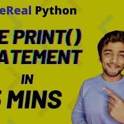 002 The Print Function In Python Explained UNDER 5 Minutes 5 Minute Coding