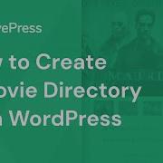 How To Create A Movie Database With WordPress For Free
