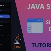 Dynamic Sidebar Section Using JAVA Swing Lib TUT 04