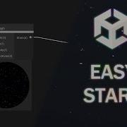 Простой способ создания звезд с помощью шейдерного графа в Unity