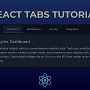 Build Modern Tabs In React JS With Tailwind CSS Step By Step Tutorial