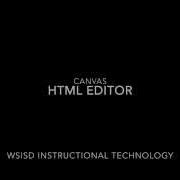 Canvas HTML Editor