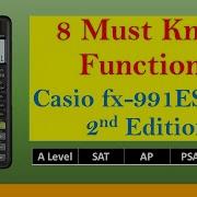 8 главных трюков калькулятора Casio Fx 991ES Plus 2020