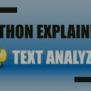 Building A TEXT ANALYZER Using Python