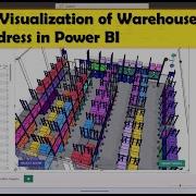 3D Visualization Of Warehouse Racking Address In Power BI