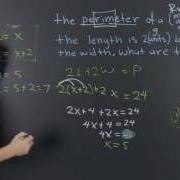 Perimeter Word Problem