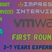 3 7 Years Interview Experience Java Spring Boot Microservices VMware