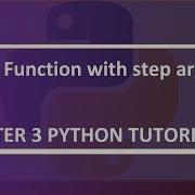 Step Argument In Range Function Python Tutorial 67