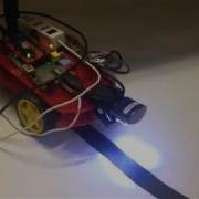 Raspirobot Line Follower Using Webcam