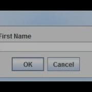 NEW User Input JOptionPane ShowInputDialog