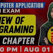 Plus Two Computer Application Review Of Programming Full Chapter Exam Winner