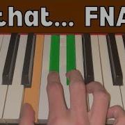 When You Hit The Wrong Note And It Sounds Like FNAF