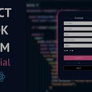Учебное пособие по React Hook Form с использованием валидации ZOD состояния формы и контроллера