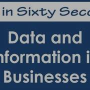 Data And Information In Businesses SQL In Sixty Seconds 056