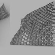 Serpentine Pavilion Wavy Form From Point Attractor