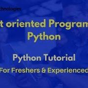 Object Oriented Programming Python Python Tutorial For Beginners