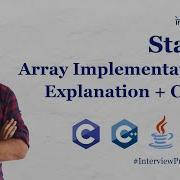 3 Stack Array Implementation Code DS Algo Interview Preparation C Java Python