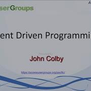 AP Event Driven Programming Part I With John Colby