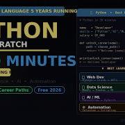 Learn Python From Scratch In 20 Minutes Here S The Best Path For Full Python Course