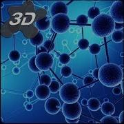 Particle Molecules Android 3D Live Wallpaper Created By UNITY 3D