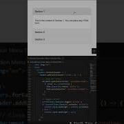 Animated Accordion Menu Using HTML CSS JavaScript Smooth UI Effect AccordionMenu Javascript
