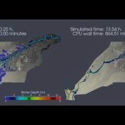 Large Scale Flooding Simulation CPU Vs GPU