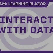 Learning Blazor Live Interact With Data In Blazor Web Apps
