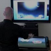 Kinect And Touchscreen Interactivity Interactivité Kinect Et Multi Touch Combinés