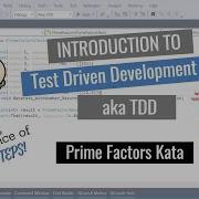 Introduction To Test Driven Development
